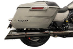 Load image into Gallery viewer, 50 Cal - Slip-On Mufflers - H-D Touring - Torched Chrome