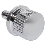 Load image into Gallery viewer, Chrome or Black 1/4" Knurled Seat Bolt / Screw Kit