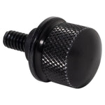 Load image into Gallery viewer, Chrome or Black 1/4" Knurled Seat Bolt / Screw Kit
