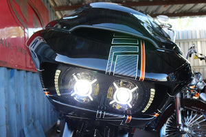 Crossfire Headlight for 2015 to 2023 Road Glides