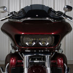 Load image into Gallery viewer, Harley® Road Glide &#39;15-&#39;23 Demi Headlight Grille | Vivid Black
