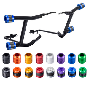 Black ProTek Rear Performance Crash Bar Saddlebags Guards for '14-'25 Harley Touring
