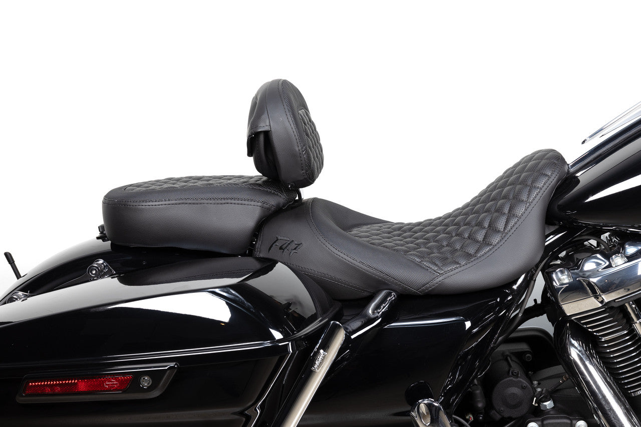 Grand Touring 47 Series Seat 3 Piece Combo 2009-Above Bagger