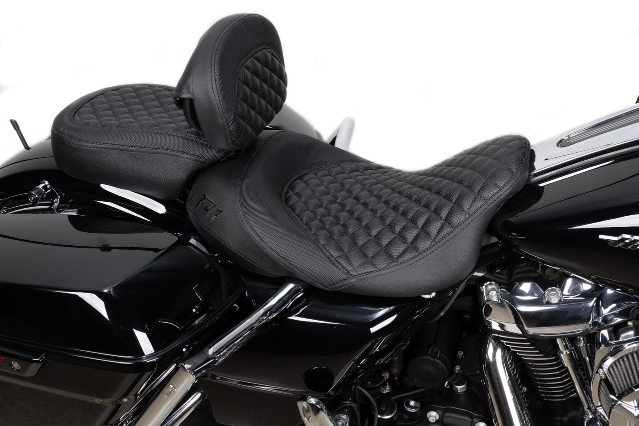 Grand Touring 47 Series Seat 3 Piece Combo 2009-Above Bagger
