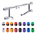 Load image into Gallery viewer, Chrome ProTek Front Performance High Way Peg Two Step Crash Bar for Harley Touring
