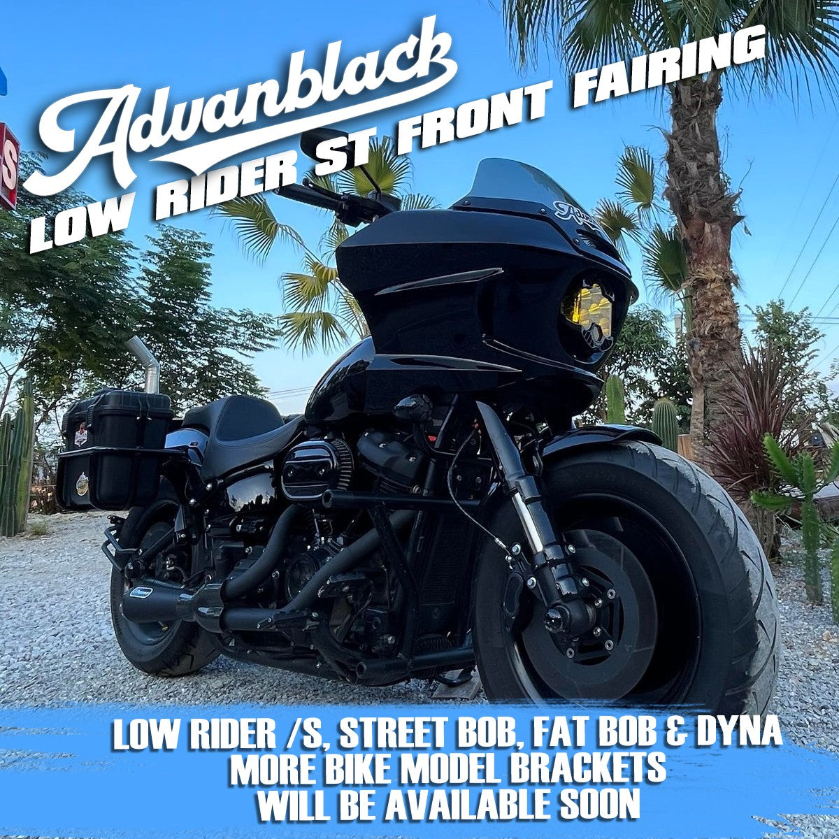 ST STYLE FRONT FAIRING FOR HARLEY ROAD KING, LOW RIDER/ S, STREET BOB ...