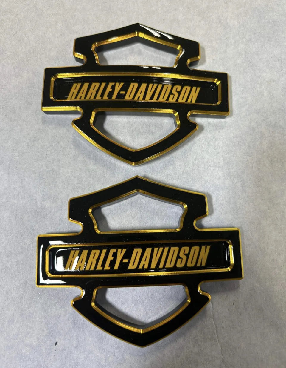 Harley Tank Emblems (Various Colors & Styles)