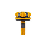 Load image into Gallery viewer, CNC Machined Knurled Seat Bolt Kit for Harley – Billet 6061 Aluminum
