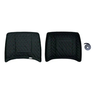 Chopped Tour Pack Pad Trunk Luggage For '97-'24 Harley Touring