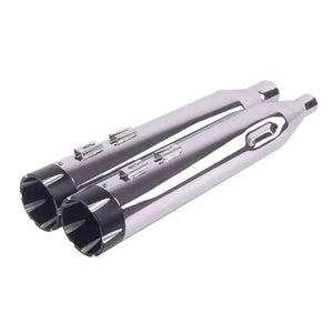 Sharkroad Harely Touring M8 2017-2023 4.5” Chrome Slip On Mufflers