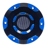 Load image into Gallery viewer, Axion Billet Aluminum Gas Cap with Carbon Fiber Plate for Harley Touring 2023.5 &amp; Later
