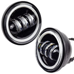 Load image into Gallery viewer, Eagle Lights 8700HP Halo 4.5&quot; LED Passing Lamps for Harley Davidson
