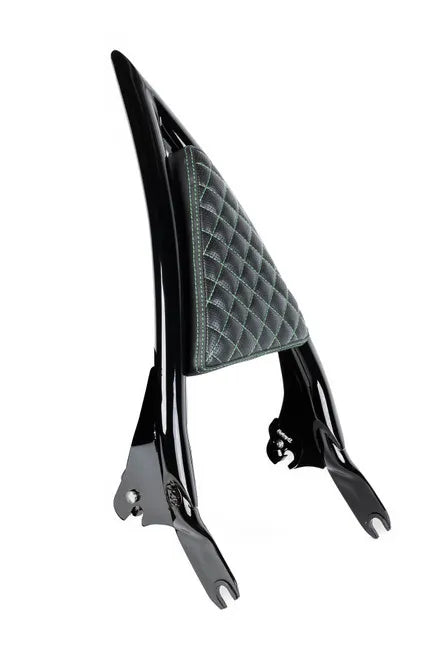 Apex Backrest Diamond Stitched Black fits 2009-2024 Baggers