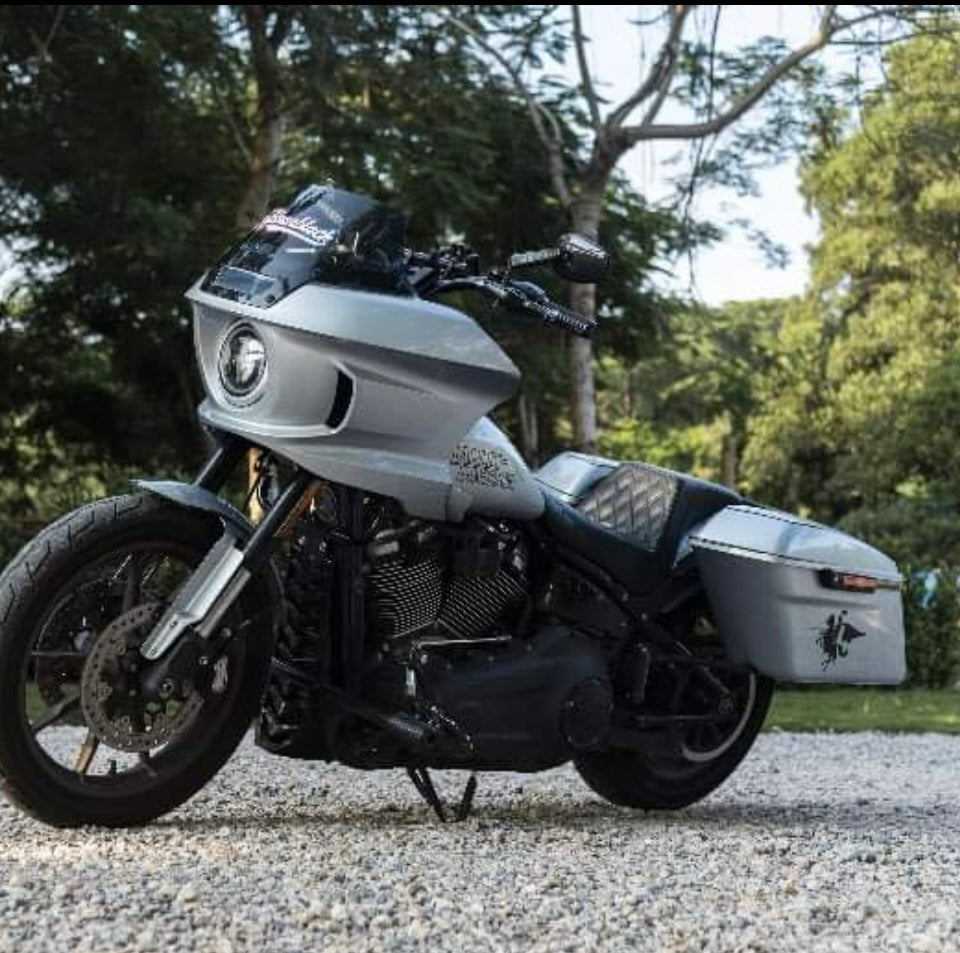 ST STYLE FRONT FAIRING FOR HARLEY ROAD KING, LOW RIDER/ S, STREET BOB ...