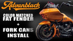 Load image into Gallery viewer, Advanblack Color-Matched 18&quot; Wide Fat Tire Front Fender
