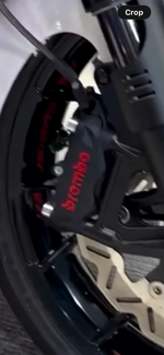 Load image into Gallery viewer, Harley Red Brembo Transfer Sticker
