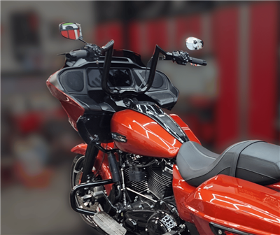 Folsom Prison Handlebars | '24 & Up Road Glide 12" Black