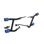 Load image into Gallery viewer, Black ProTek Rear Performance Crash Bar Saddlebags Guards for '14-'25 Harley Touring
