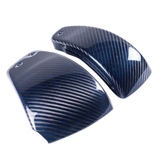 Carbon Fiber Side Battery Cover for M8 Harley Softail