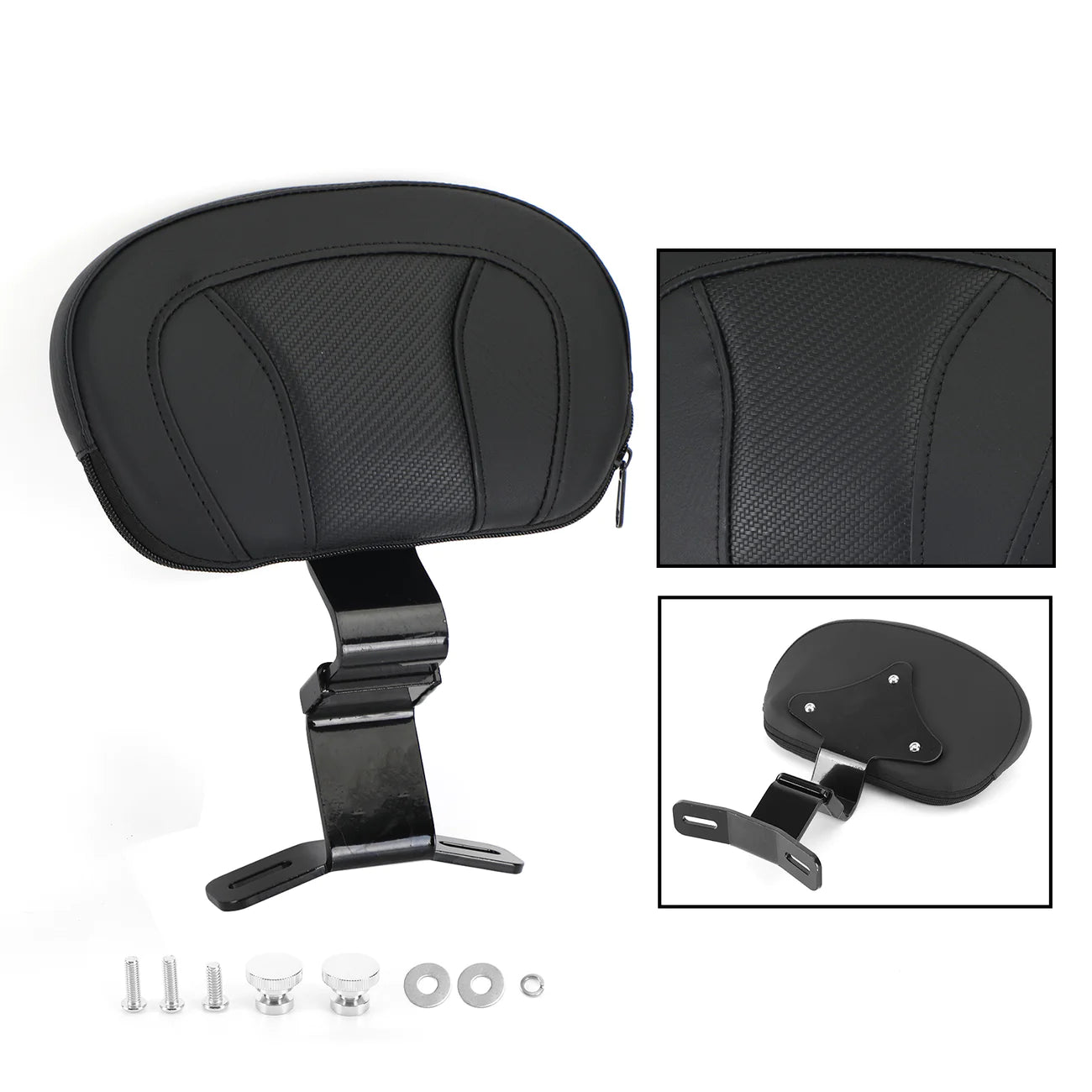 Motorcycle Quick Release Mount Multi-Purpose Driver Passenger Backrest For Harley Touring Road King Street Road Glide 2009-2025 - 201355758 Motorcycle Quick Release Mount Multi-Purpose Driver Passenger Backrest For Harley Touring Road King Street Road Glide 2009-2025 - 201355758