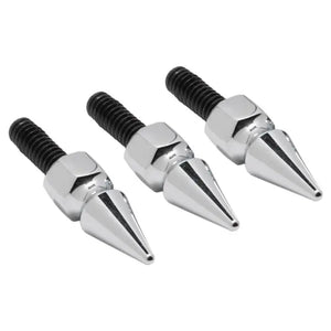 Spiked Windshield Bolts in Chrome for Harley® Touring '96-'13