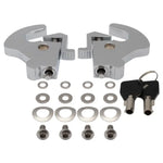 Load image into Gallery viewer, Chrome Locking Quick Release Clamp Kit for Harley-Davidson® Motorcycles

