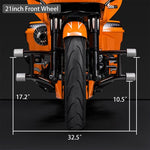 Load image into Gallery viewer, ProTek Front Performance Highway Peg Two Step Crash Bar for Harley Touring
