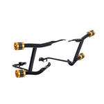 Load image into Gallery viewer, Black ProTek Front Performance Highway Peg Two Step Crash Bar for Harley Touring
