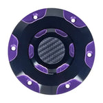 Load image into Gallery viewer, Axion Billet Aluminum Gas Cap with Carbon Fiber Plate for Harley Touring 2023.5 &amp; Later
