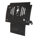 Load image into Gallery viewer, 2024+ Touring Skid Plate - Real Forged Carbon W/ Black Brackets
