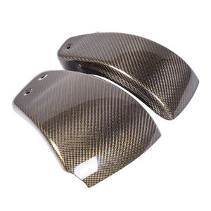 Carbon Fiber Side Battery Cover for M8 Harley Softail