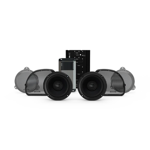 2014+ Harley-Davidson Road Glide & Street Glide Stage-2 Speaker & Amp Kit (Gen-3)