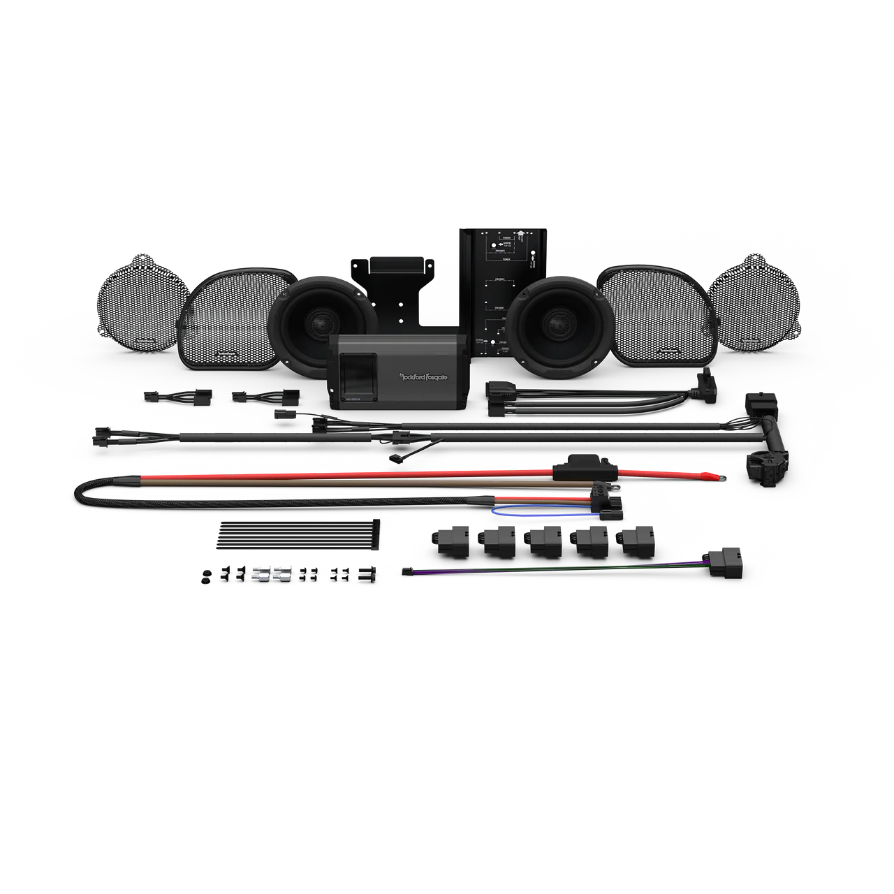 2014+ Harley-Davidson Road Glide & Street Glide Stage-2 Speaker & Amp Kit (Gen-3)