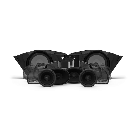 2014+ Harley-Davidson Road Glide & Street Glide Stage-5 Speaker & Amp Kit (Gen-3)