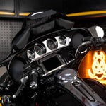 Load image into Gallery viewer, Triple Pocket Windshield Fairing Pouch for Harley® Touring '14-'23
