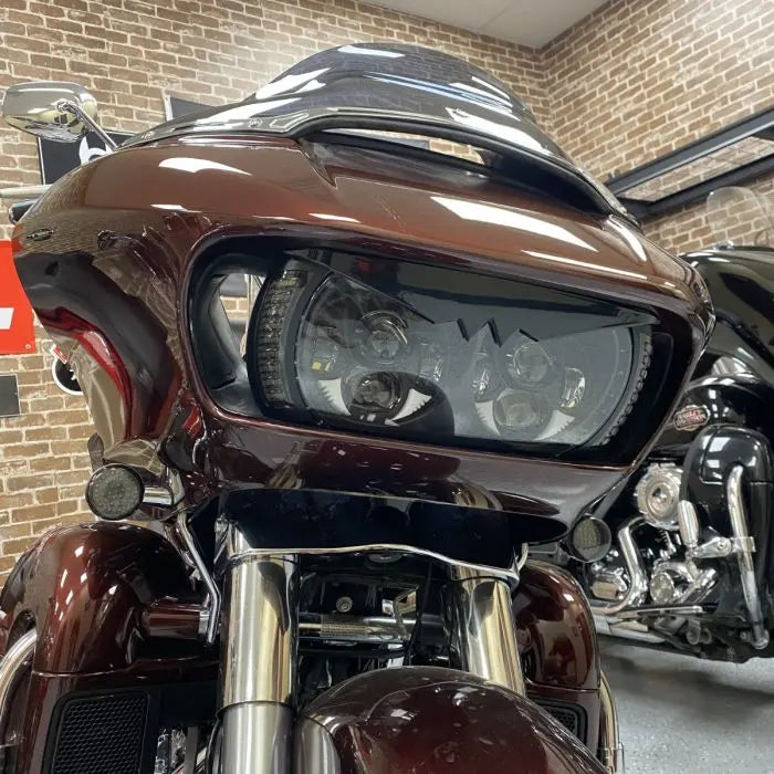 Smoked Turn Signal Bullet Style Lens Covers for Harley-Davidson