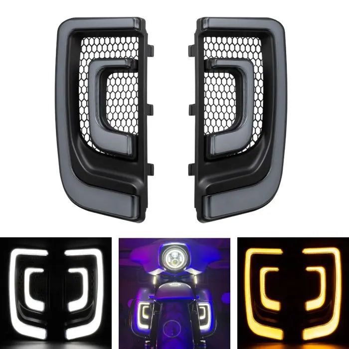 Lumipro LED Lower Fairing Inserts for Harley® Touring '14-'24