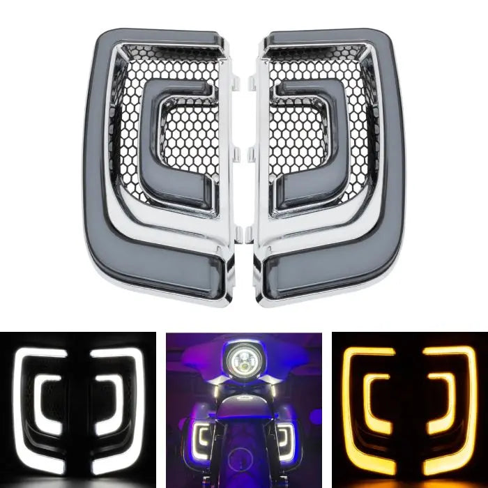 Lumipro LED Lower Fairing Inserts for Harley® Touring '14-'24