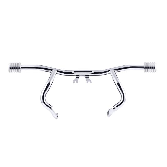 Chrome ProTek Front Performance HighWay Peg One Step Crash Bar for Harley Touring