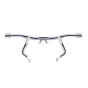 Chrome ProTek Front Performance HighWay Peg One Step Crash Bar for Harley Touring