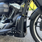 Load image into Gallery viewer, Color Matched Chin Spoiler for Chopped Engine Guard for Harley® Touring &#39;14-&#39;23
