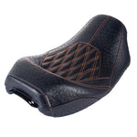 Load image into Gallery viewer, Quest Low Profile Custom Stitching Seat for Harley Touring
