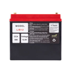 Advanblack POWERBOX 580CCA Lithium Battery For Harley Softail & Dyna