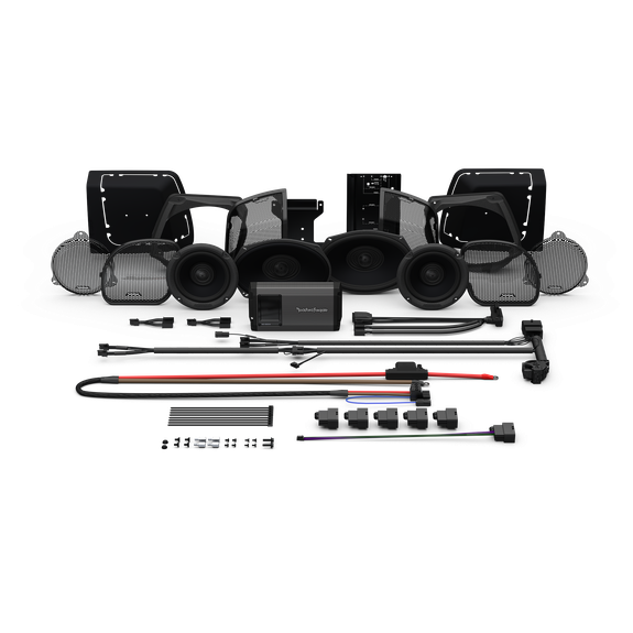2014+ Harley-Davidson Road Glide & Street Glide Stage-3 Speaker & Amp Kit (Gen-3)