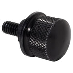 Load image into Gallery viewer, Chrome or Black 1/4&quot; Knurled Seat Bolt / Screw Kit
