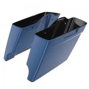 Superior blue stretched saddlebags sale