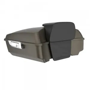 Chopped Tour Pack Pad Trunk Luggage For '97-'23 Harley Touring