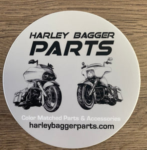 Bagger Parts 3.5" Decal