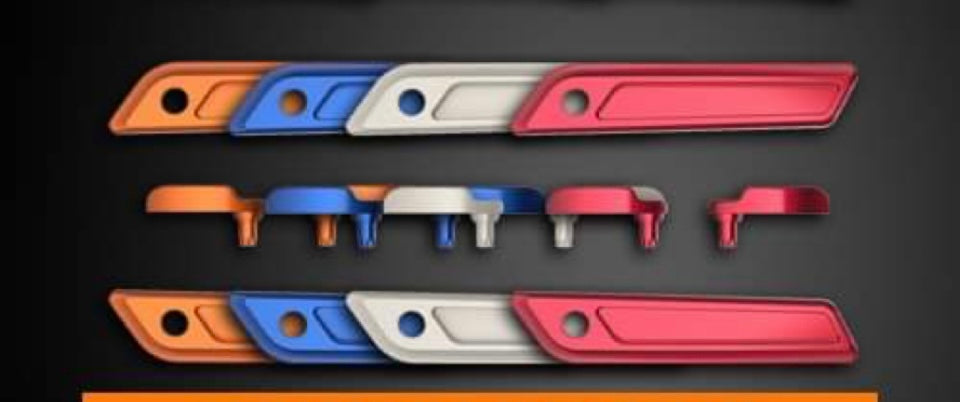 Color Matched Saddlebag Hardware Kit