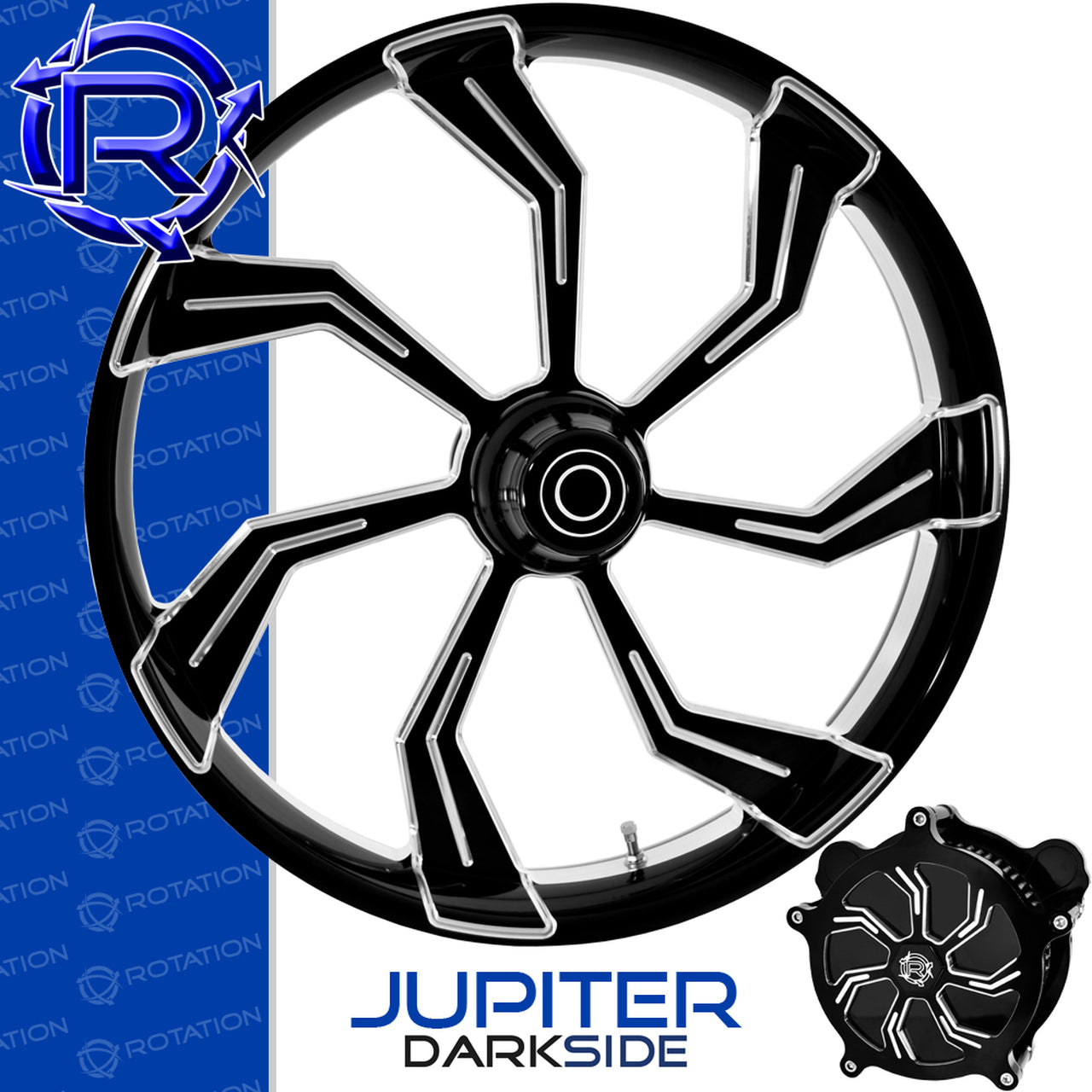 Rotation Jupiter Chrome Touring Wheel